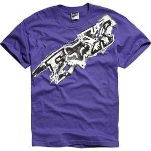  Fox Racing Blackened s/s Tee [Purple] M Purple Medium 