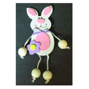    Foam Bunny Dangle Leg Pin Craft Kit Case Pack 144 