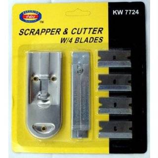 Window Scraper & Box Cutter w/ Blades