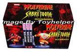 WOLVERINE VS SABRETOOTH BOOKENDS STATUES BUST RARE MISB  