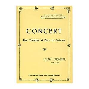  Concert pour Trombone et Piano Musical Instruments
