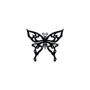  Tribal Butterfly Glow N Dark Temporary Tattoo 2x2 Jewelry