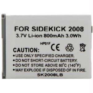  Sidekick 800mAh Standard Battery for T Mobiles Sidekick 