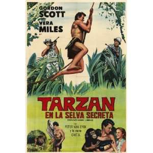  Tarzans Hidden Jungle Movie Poster (11 x 17 Inches   28cm 