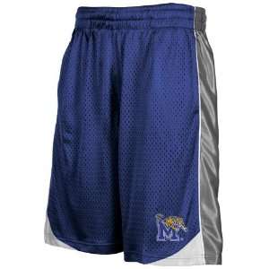  Memphis Tigers Royal Blue Vector Workout Shorts Sports 