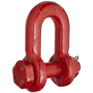 Crosby 1019908 Carbon Steel S 2150 Bolt Type Chain Shackle, Self 