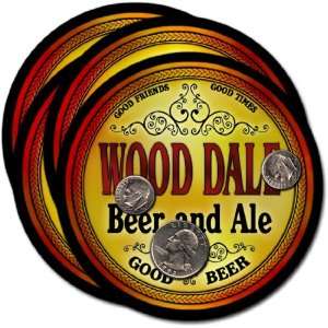  Wood Dale, IL Beer & Ale Coasters   4pk 