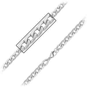  Stainless Steel Curb Chain For Men, 7.8mm   20 Inches 