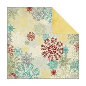Fancy Pants Saint Nick Double Sided Cardstock 12X12 Gleaming; 25 