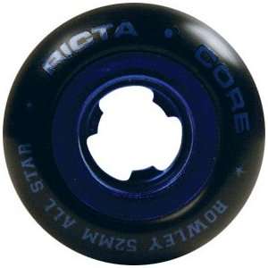  Ricta Rowley All Star Black/Blu Chrome 52mm (Set Of 4 