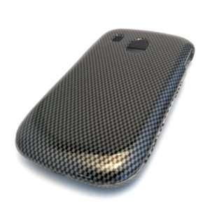  Tracfone LG 500g LG500g Black Carbon Fiber Design Case Skin 