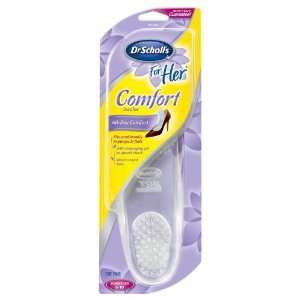 Dr.Scholls For Her Comfort Insoles with Clear MassagingGel   Pair