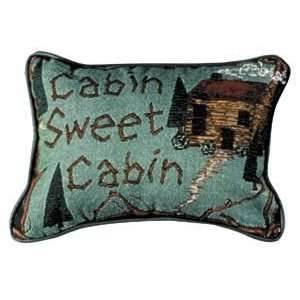  Cabin Outdoor Theme Decorative Throw Pillows 9 x 12
