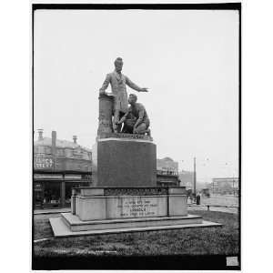  Lincoln statue,Park Square,Boston,Mass.