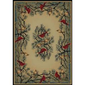  NEW Area Rugs Carpet Cardinal in Pine Natural 5x8 
