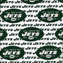 NFL New York Jets Cotton Printed Fabric  Per Yard   