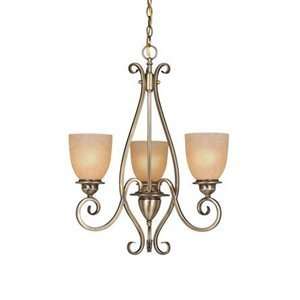 Vaxcel CH35903A/C 3 Light Mont Blanc Chandelier