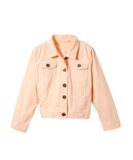 Apricot (Orange) Teens Peach Denim Jacket  248872484  New Look