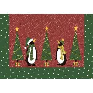  Christmas Penguins Mailbox Cover Patio, Lawn & Garden