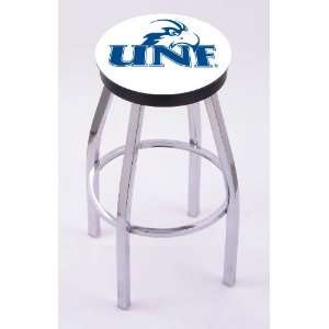 University of North Florida 25 Single ring swivel bar stool with 