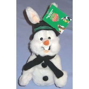  Looney Tunes, Bugs Bunny, Holiday Bugs Snowman Beanbag 