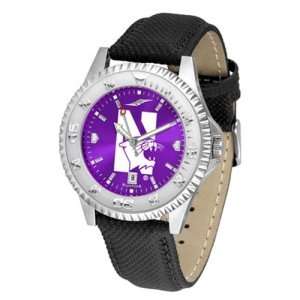 Northwestern Wildcats NCAA Anochrome Competitor Mens Watch (Poly 