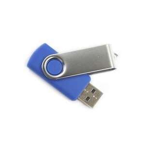  16GB Rotate USB Flash Drive Blue Electronics