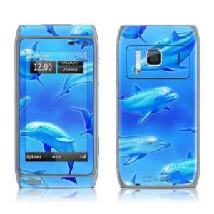  Swimming Dolphins Design Protective Decal Skin Sticker for 