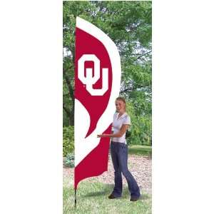  Oklahoma Sooners Tall Team Flag
