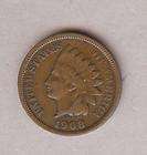1909 S Indian Head One Cent Penny  KEY DATE     