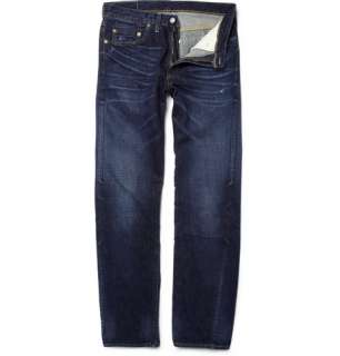 Levis Vintage Clothing 1954 501Z Washed Slim Fit Selvedge Jeans  MR 