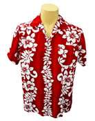 hawaii shirt red
