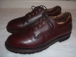 Filson Oil Tanned Leather Dress Oxfords Gumlite Vibram Mens Used Shoes 