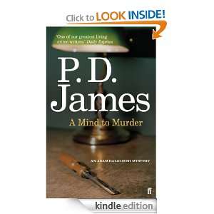 Mind to Murder P. D. James  Kindle Store