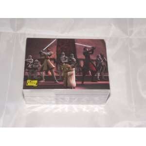  Star Wars The Clone Wars (2008) Trading Card Base Set 