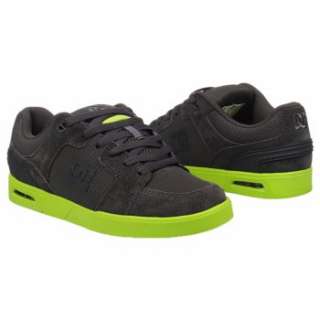 Athletics DC Shoes Mens Monty Pirate Black/Lime Shoes 