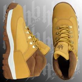 Hoodboyz Gangsta Schuhe Boots *2 Wahl* Timber/Braun/Gold  