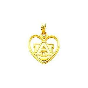   Gold Collegiate Auburn University Pendant [Jewelry]