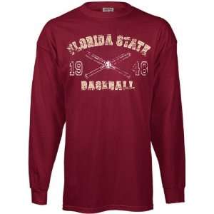  State Seminoles Legacy Baseball Long Sleeve T Shirt