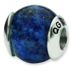  Sterling Silver Reflections Lapis Stone Bead Jewelry