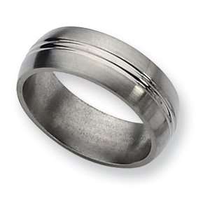  Titanium 8mm and Polished Band TB49 13.5 Jewelry