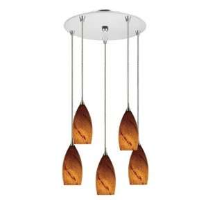  Cal Lighting PC5 943 Line Voltage Round Canopy Combo Multi 