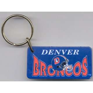  Denver Broncos   Plastic   Keychain Automotive
