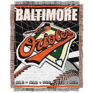 Northwest Baltimore Orioles Triple Woven Throw   Baltimore Orioles One 