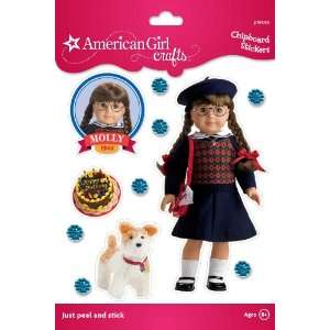   Sturdy Stickers, Molly McIntire Navy Argyle Sweater Toys & Games