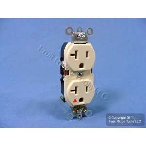  Leviton Ivory Isolated Ground Duplex Outlet Receptacle 20A 