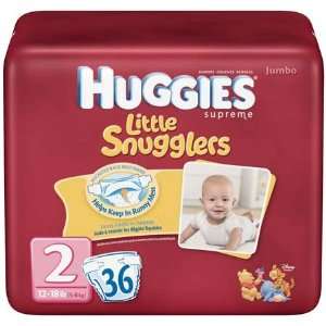 Huggies Supreme Diapers Little Snugglers Size 2   4 Pack