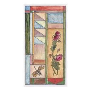 Poppy Window I (Canv)    Print