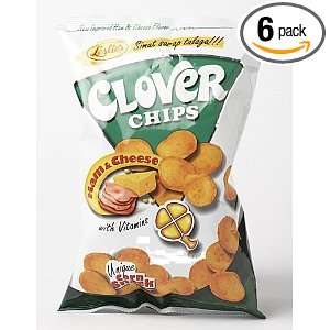 Leslies clover chips ham & cheese 90g Grocery & Gourmet Food