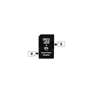    Dual Slot MicroSD to Memory Stick Pro Duo Adapter Electronics